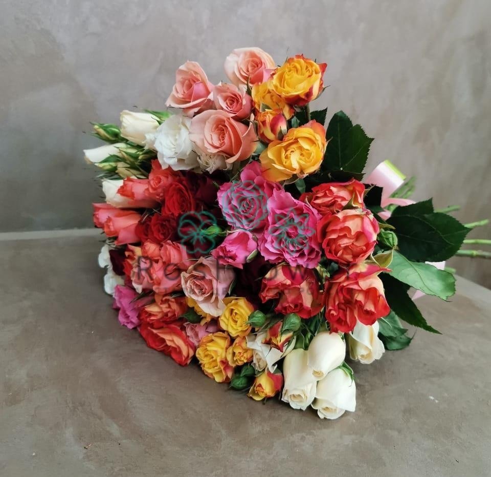 Букет цветов из: Розы в Новоспасском