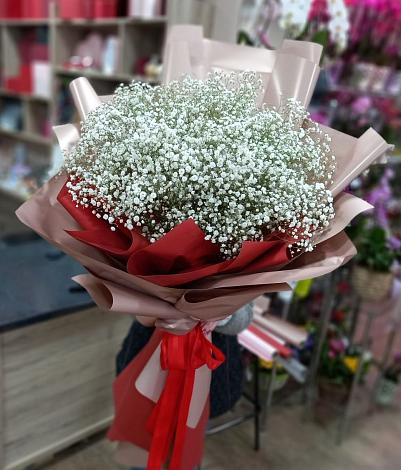 Букет цветов из: Гипсофила в Новоспасском