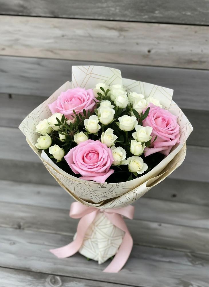 Букет цветов из: Розы в Новоспасском