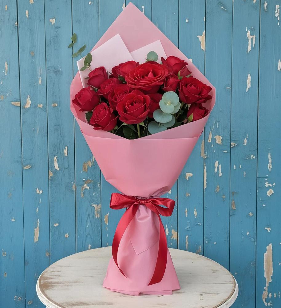 Букет цветов из: Розы в Новоспасском