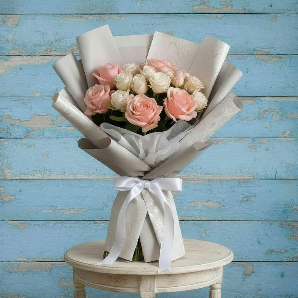 Букет цветов из: Розы в Новоспасском