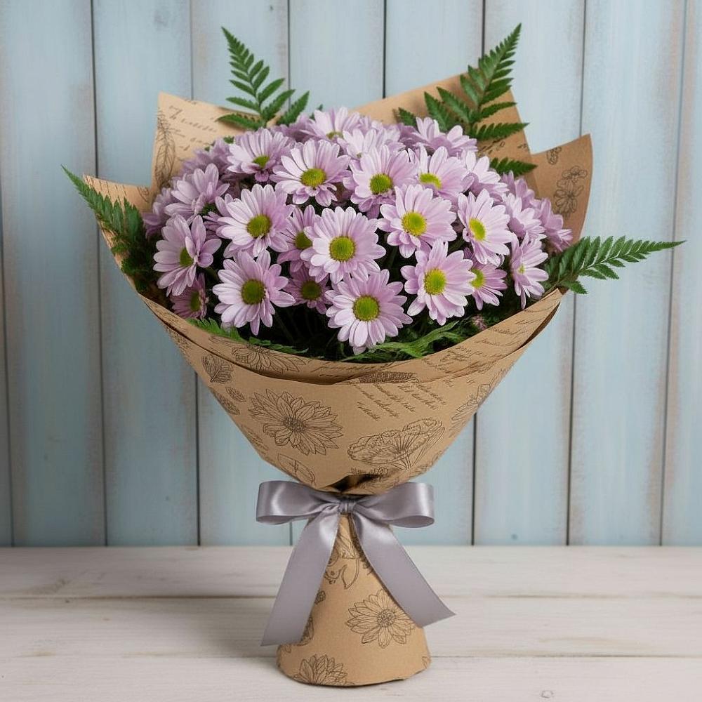 Букет цветов из: Хризантемы в Новоспасском