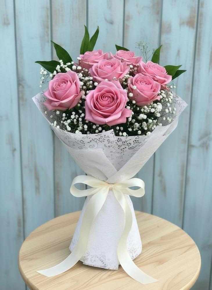 Букет цветов из: Розы в Новоспасском