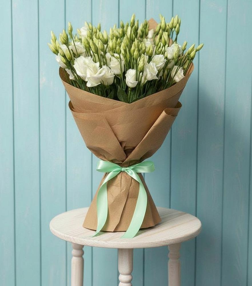 Букет цветов из: Лизиантусы в Новоспасском