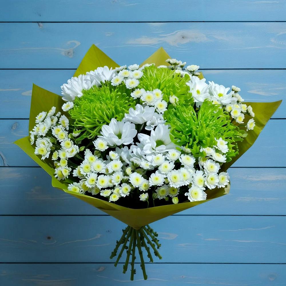 Букет цветов из: Хризантемы в Новоспасском