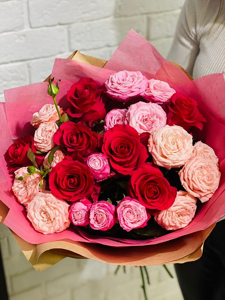 Букет цветов из: Розы в Новоспасском