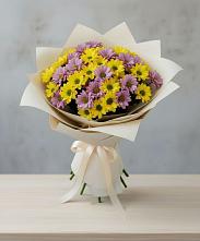 Букет цветов из:  Хризантемы #REPLACE_PRED# Новоспасском