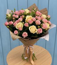 Букет цветов из:  Розы в Новоспасском