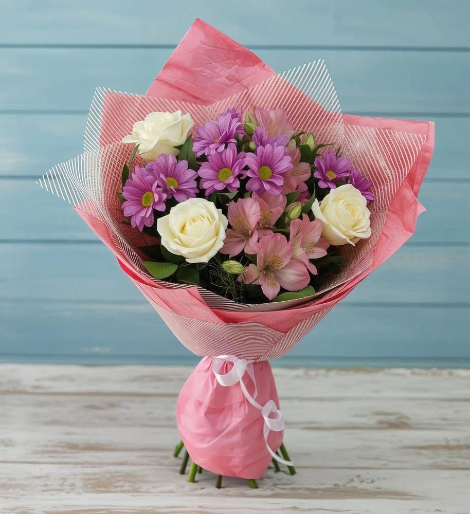 Букет цветов из: Герберы в Новоспасском