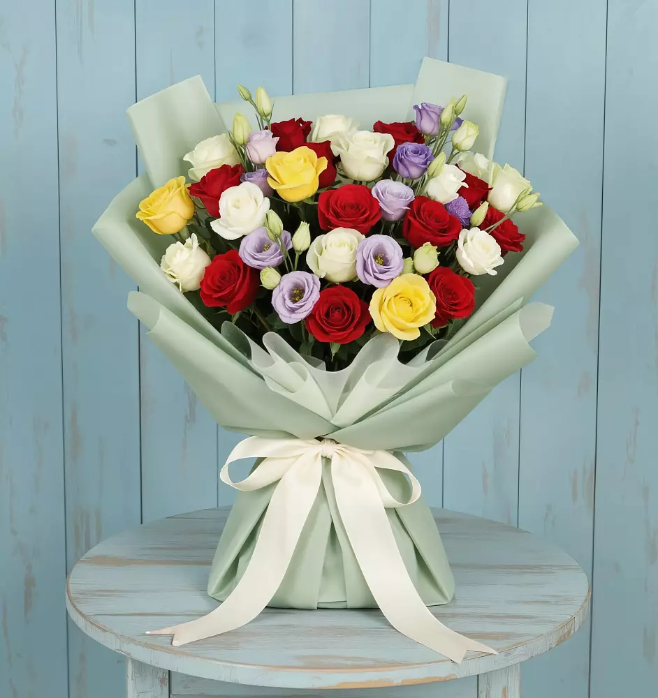 Букет цветов из: Розы в Новоспасском