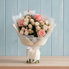 Букет цветов из:  Розы #REPLACE_PRED# Новоспасском