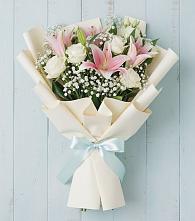 Букет цветов из:  Лилии в Новоспасском